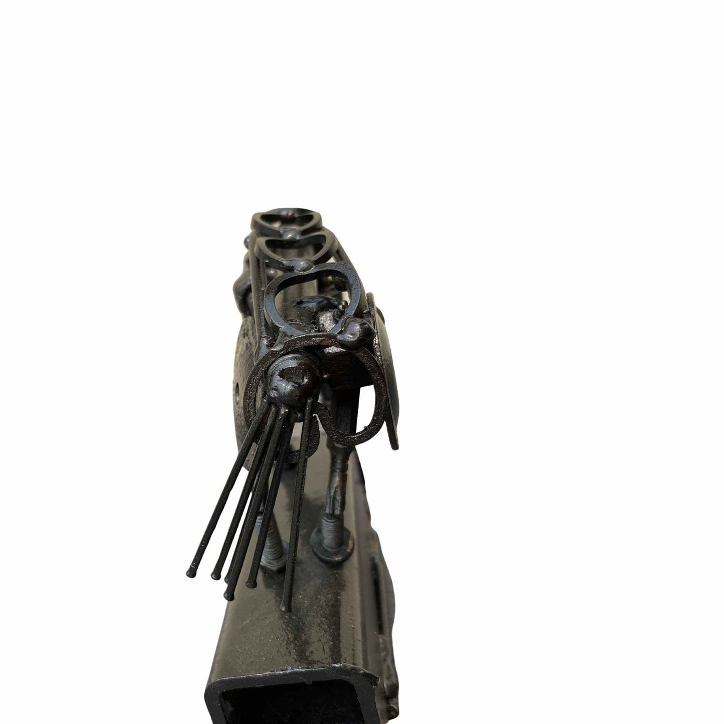 Reining Horse - Scrap Metal Sculpture - 7.25" x 5.25"h