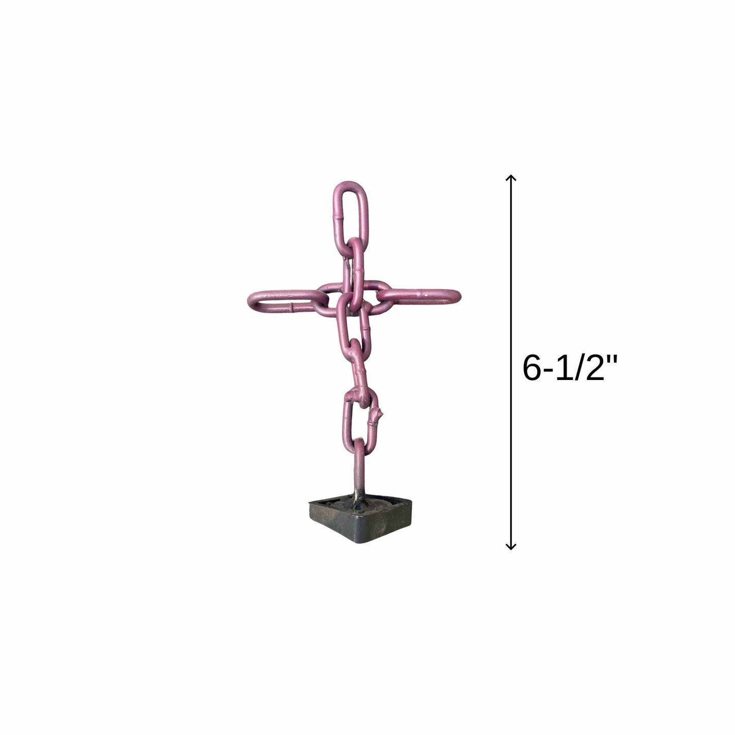 Purple Chain Cross