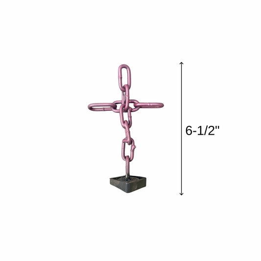 Purple Chain Cross